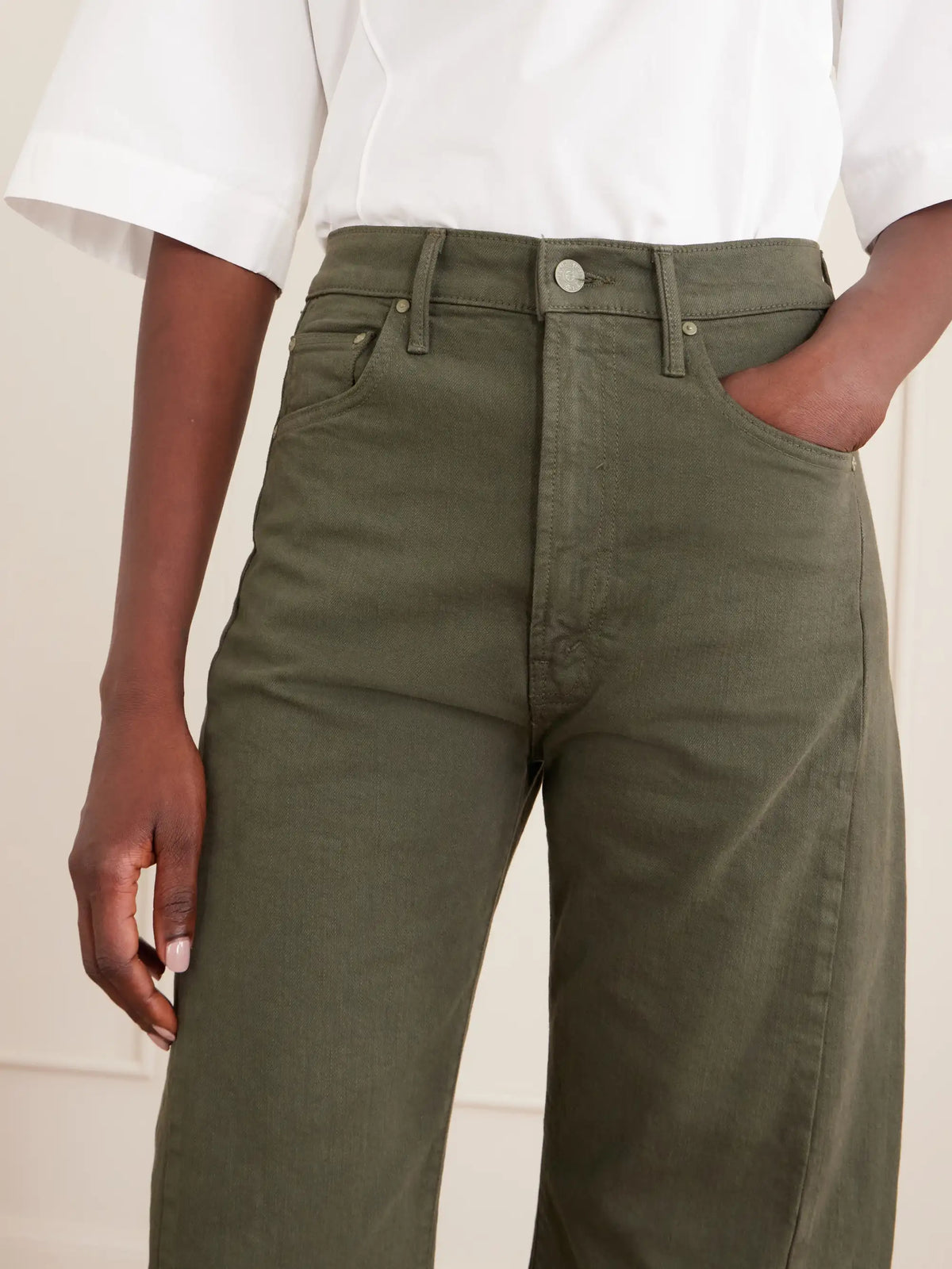 The Half Pipe Flood High-rise Wide-leg Jeans