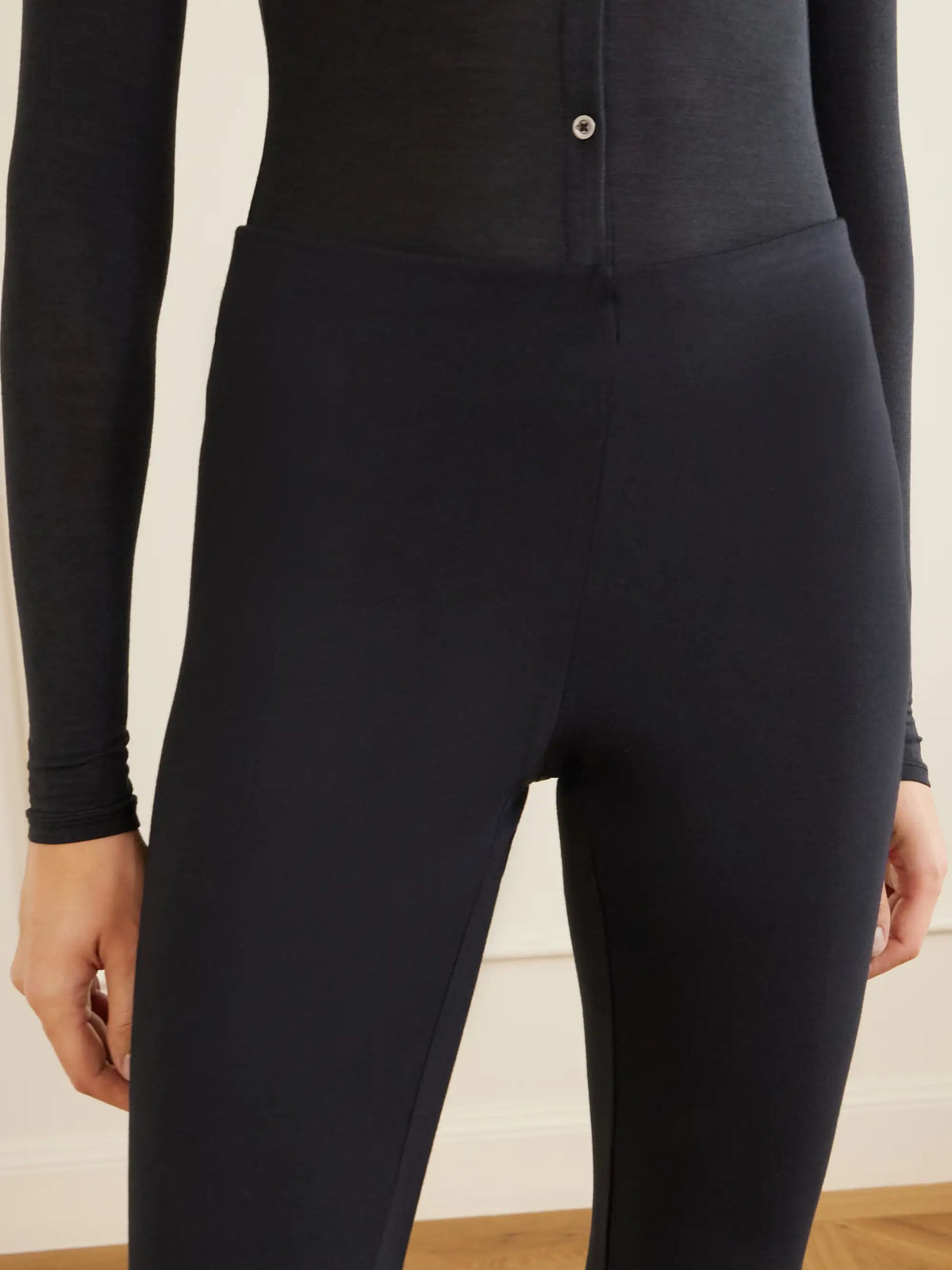 Stretch-jersey Capri Leggings
