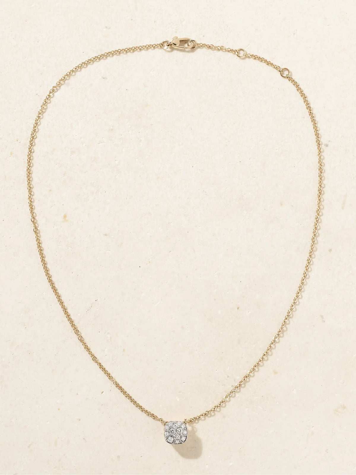 Nudo 18-karat Gold And White Gold Diamond Necklace