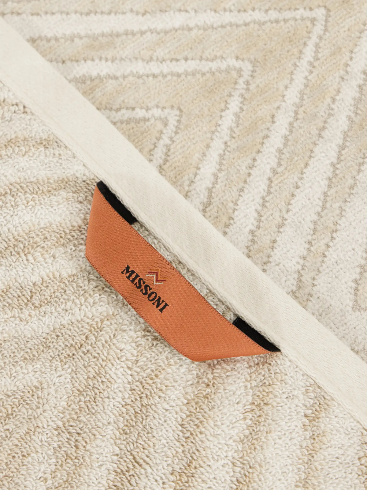MISSONI HOME Ziggy Set Of Two Chevron Cotton-terry Towels
