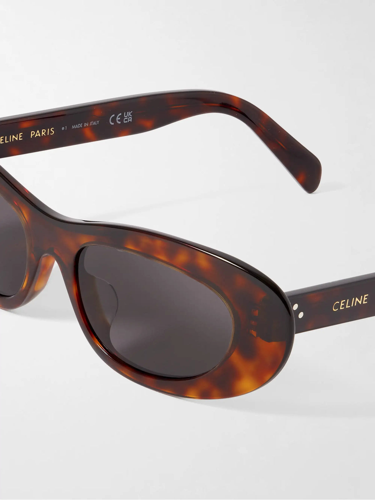 Cat-eye Tortoiseshell Acetate Sunglasses