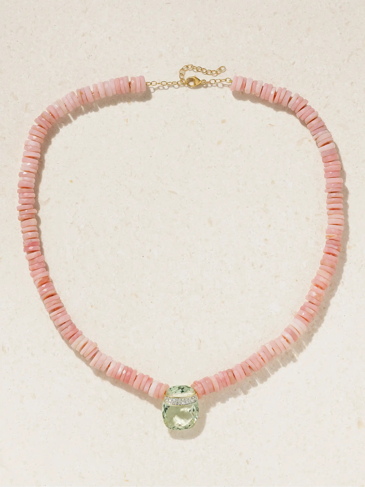 14-karat Gold Multi-stone Necklace
