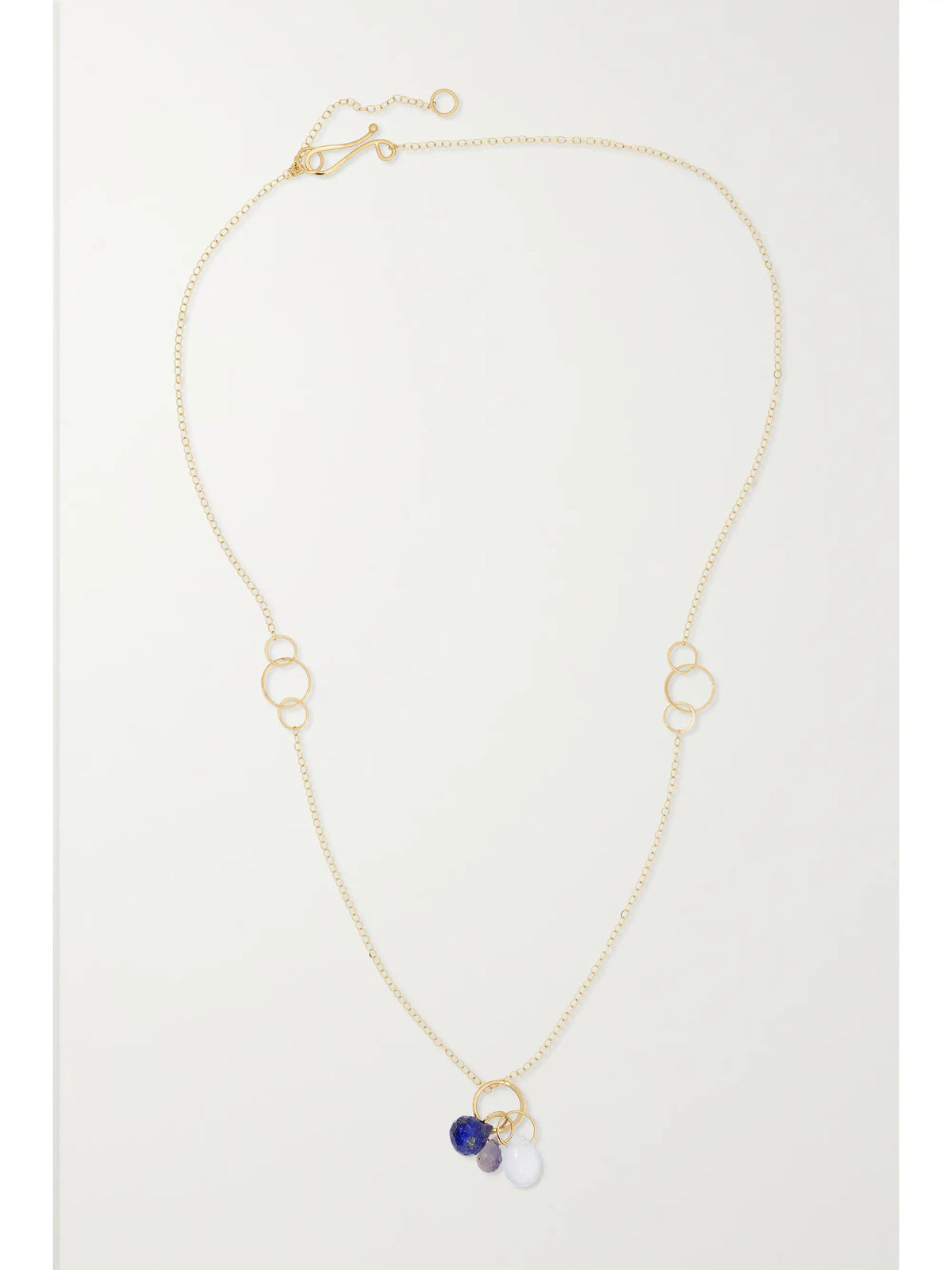 14-karat Recycled Gold Multi-stone Necklace