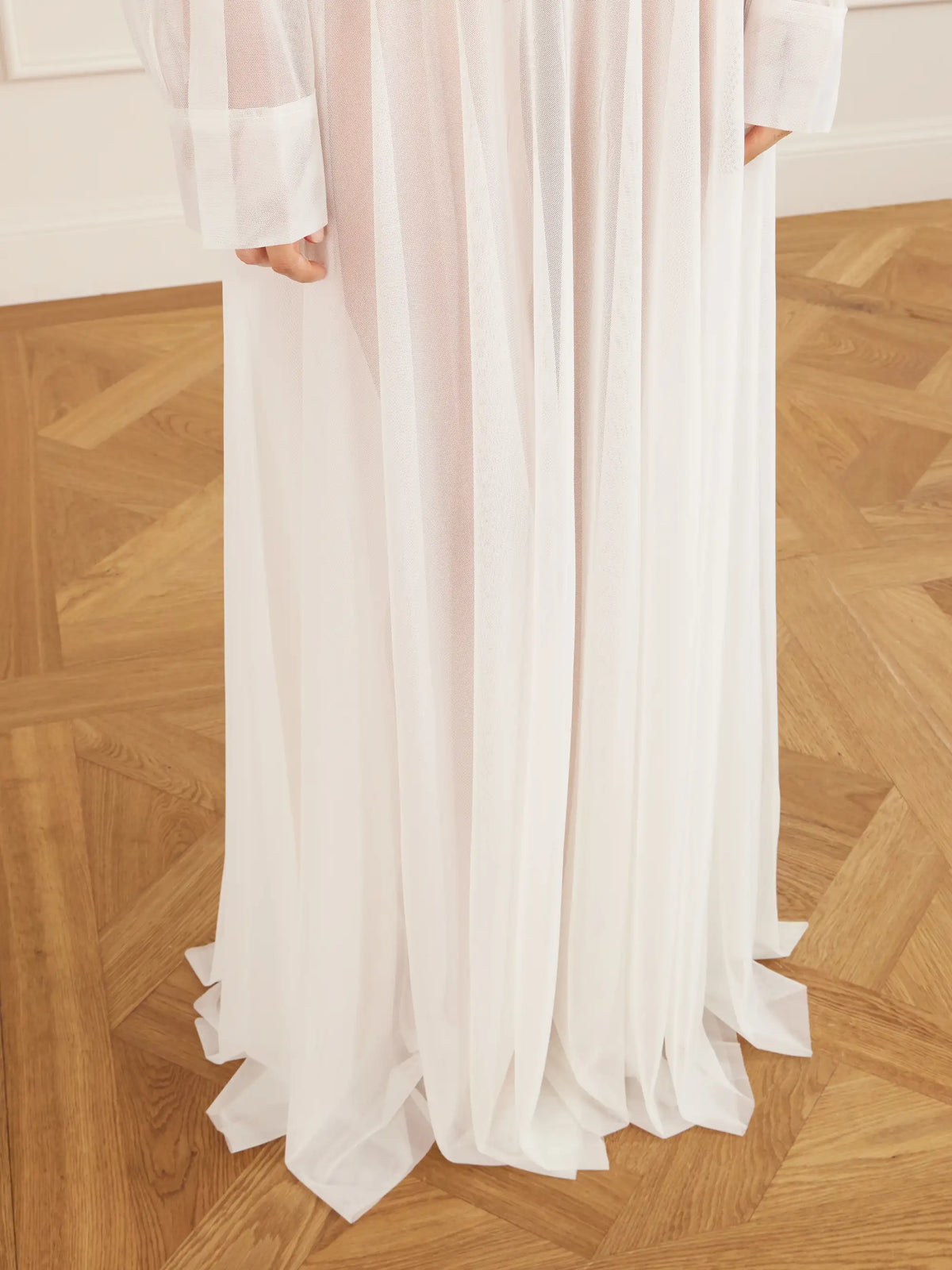 Tulle Maxi Skirt