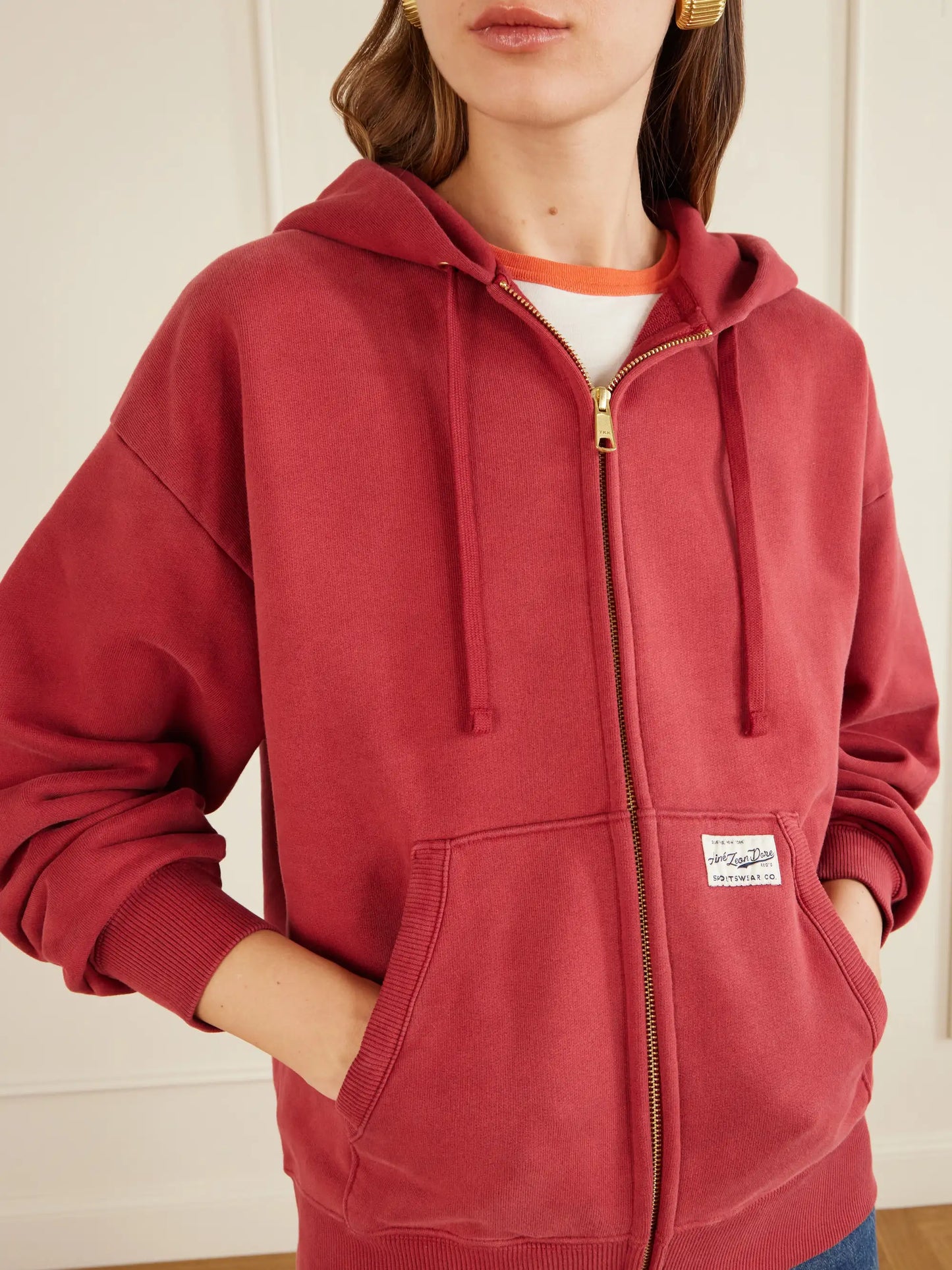 Full-zip Cotton Hoodie