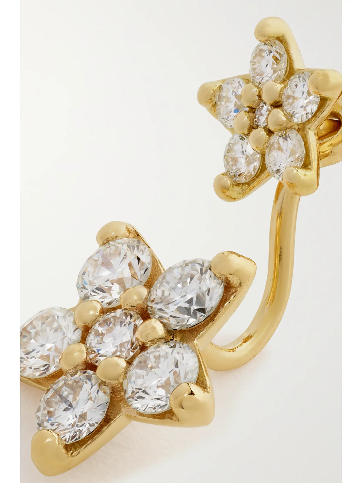 Shooting Star 18-karat Gold Diamond Single Earring