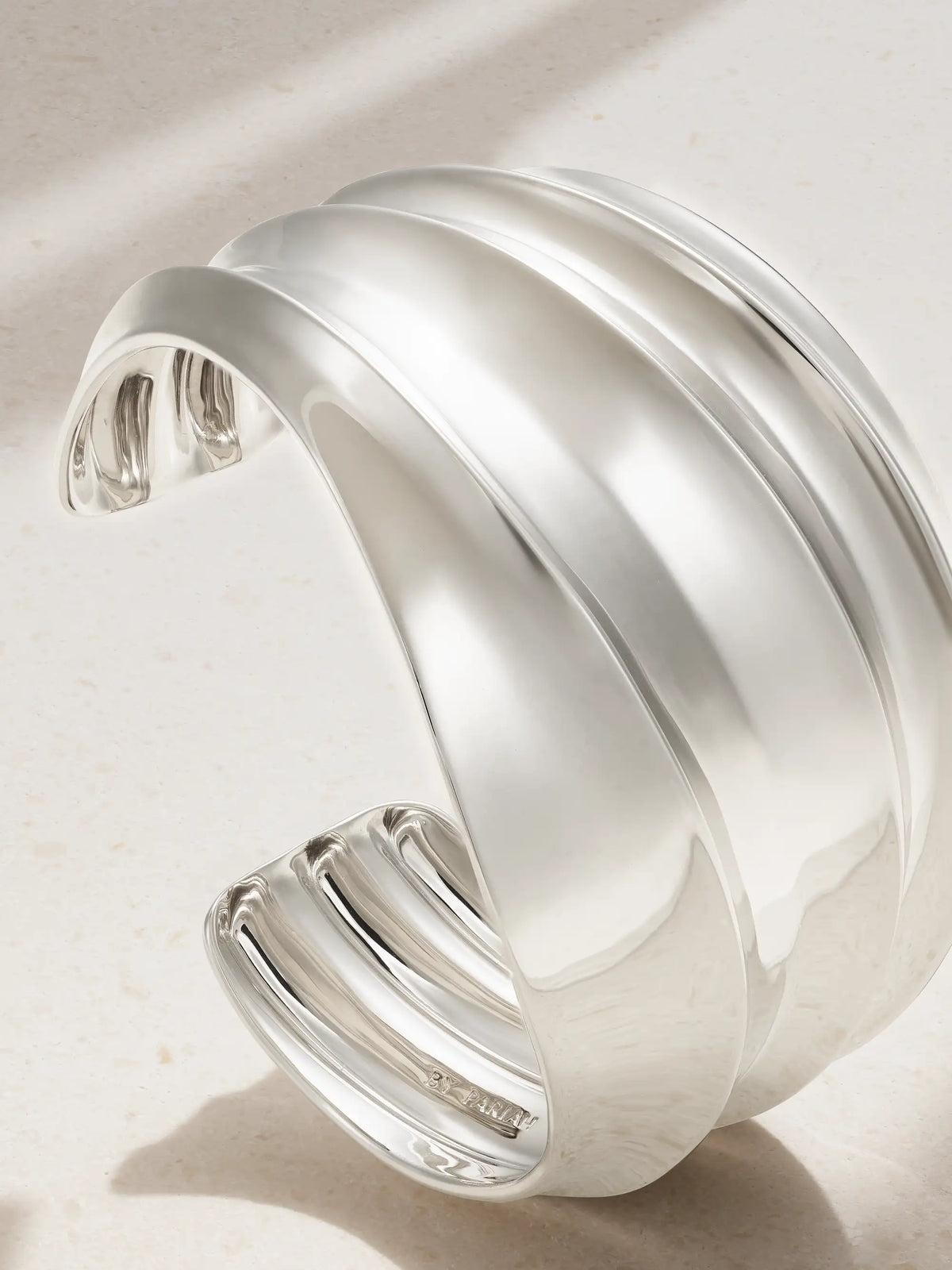 Flux Recycled Sterling Silver Cuff