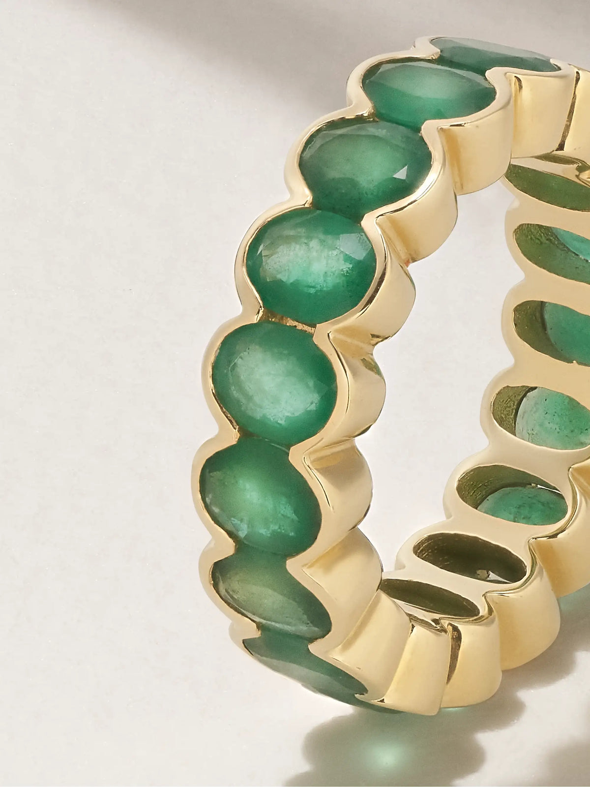 14-karat Gold Emerald Ring