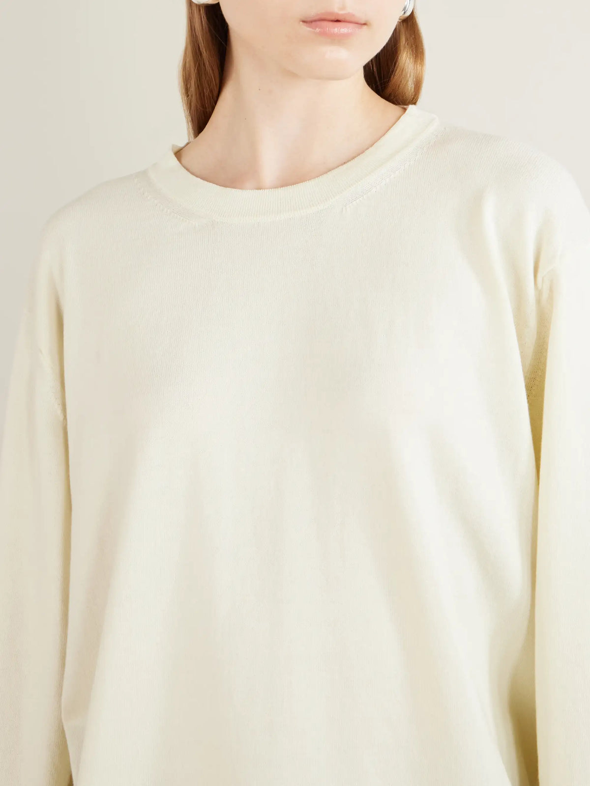 &Daughter T-knit Cotton-jersey Sweater