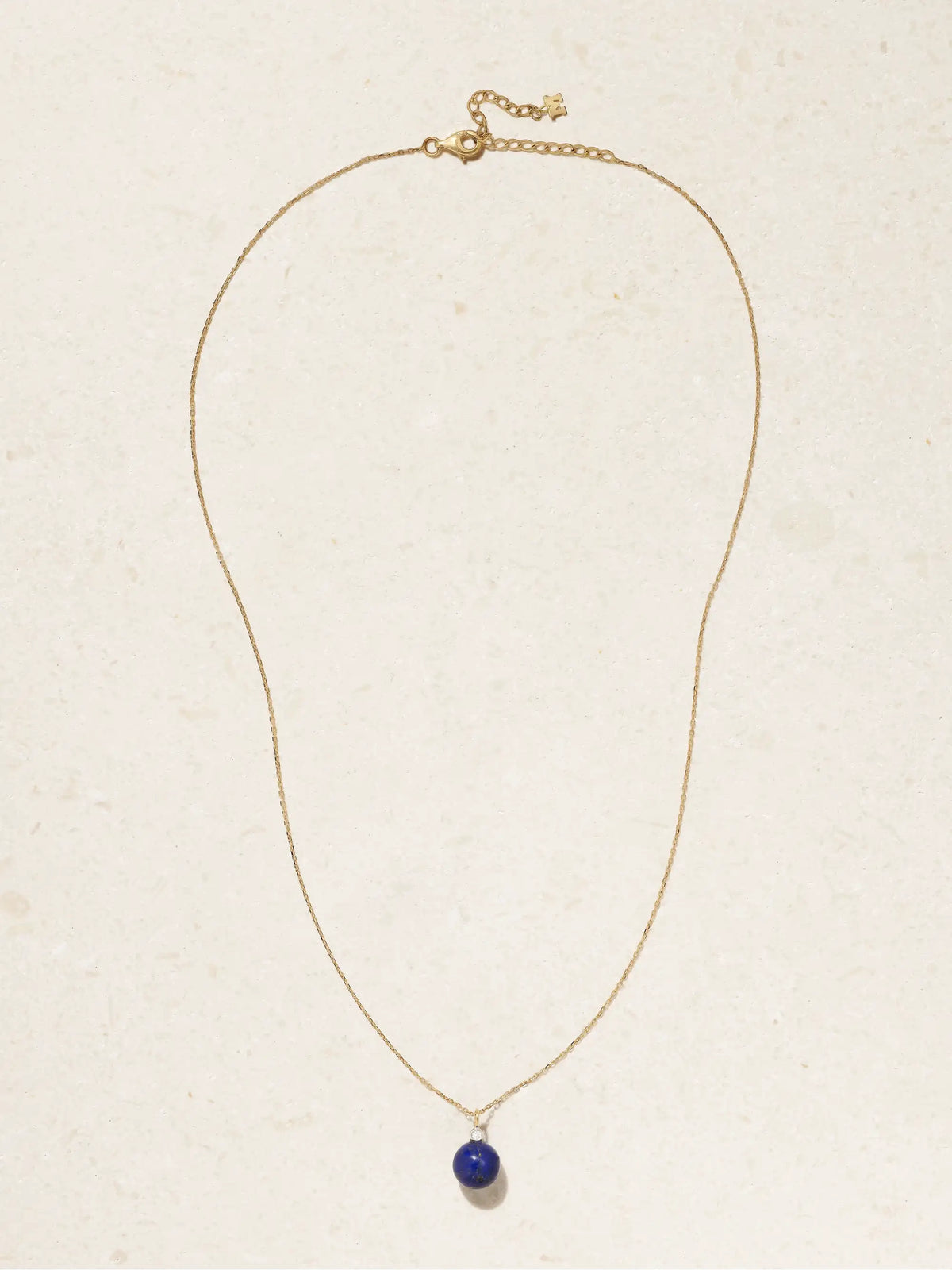 14-karat Gold, Lapis Lazuli And Diamond Necklace