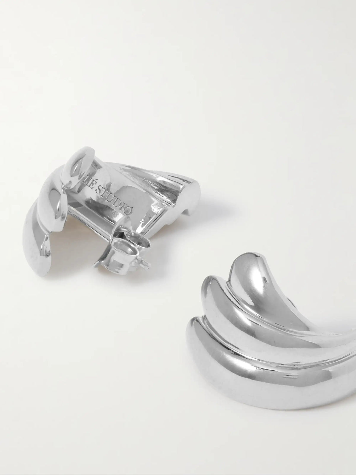 The Magda Silver-tone Earrings