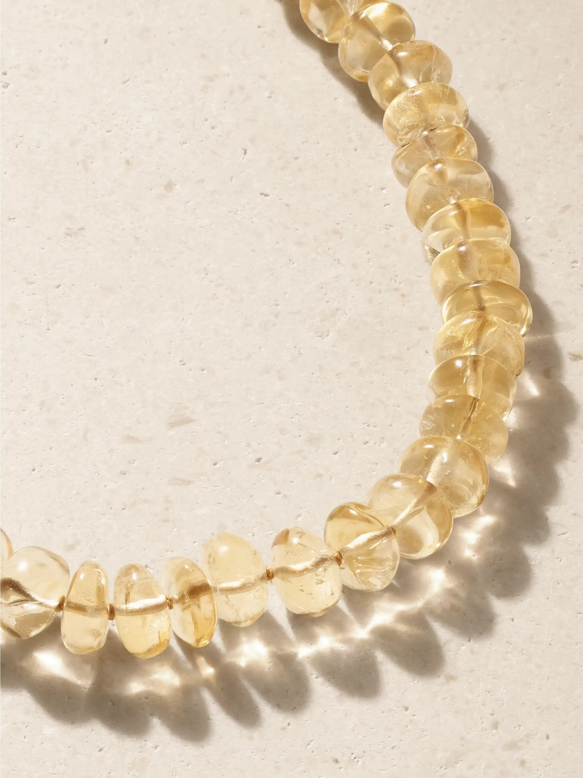 JIA JIA 14-karat Gold Citrine Necklace