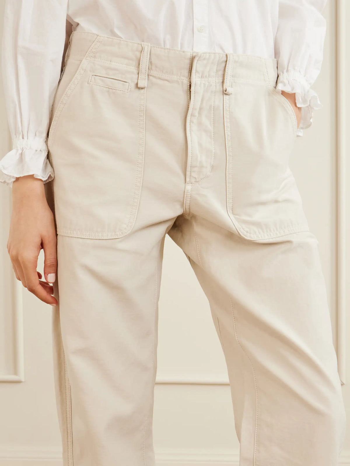 Winslow Utility Organic Cotton Straight-leg Pants