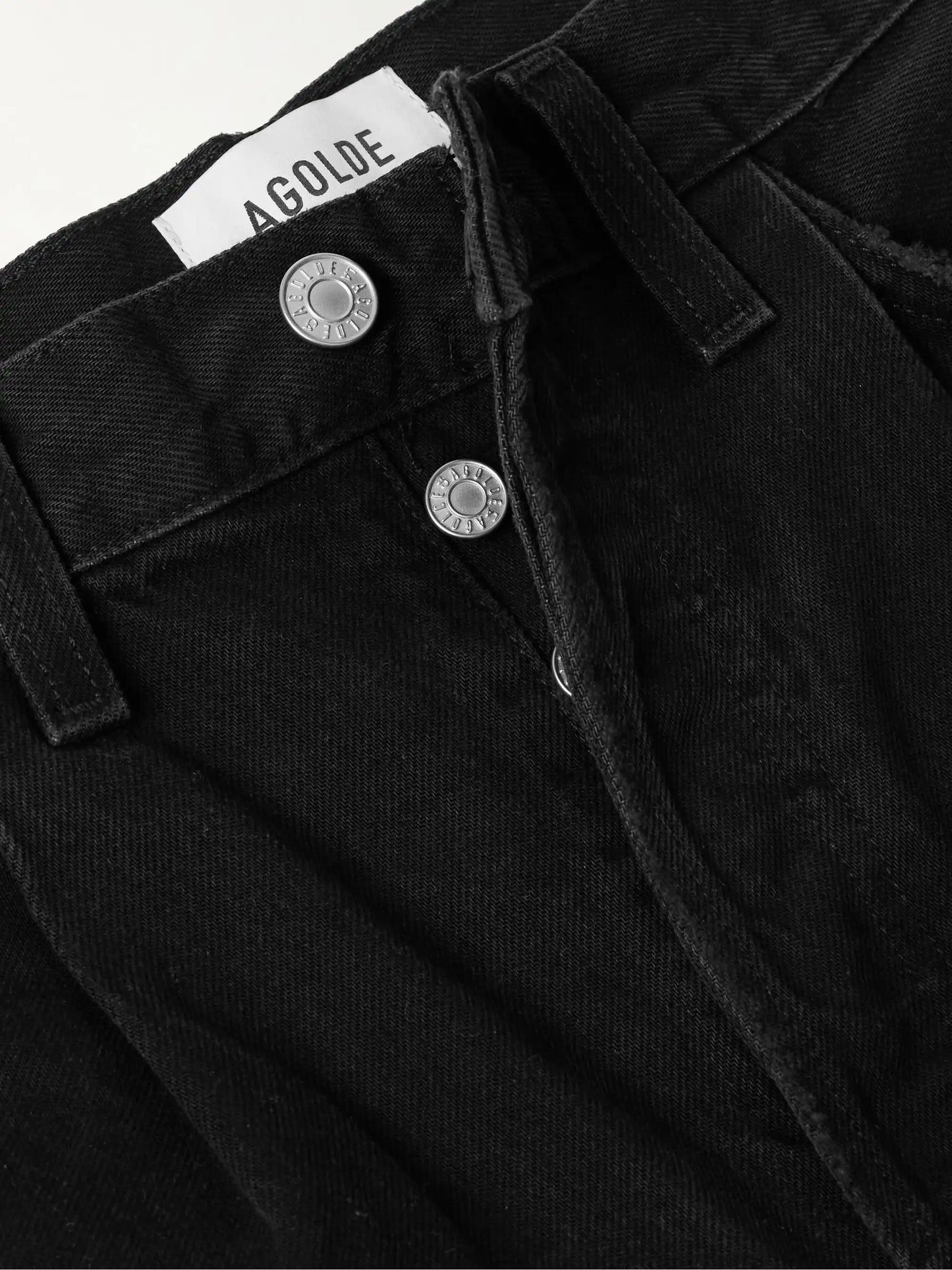 Rhoda Pleated Organic Denim Shorts