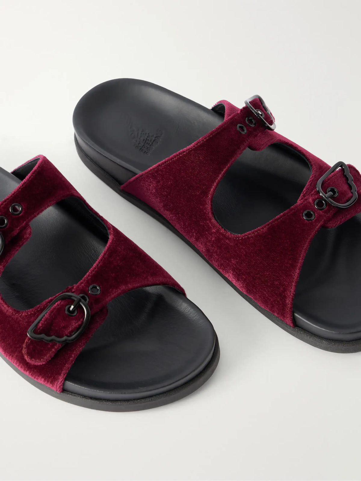 Ancient Greek Selestia Velvet Sandals