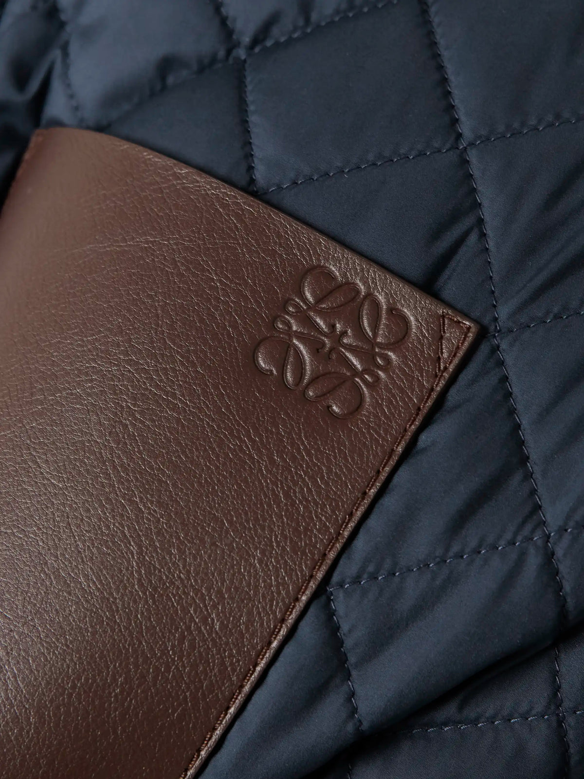 Corduroy And Leather-trimmed Quilted Shell Jacket