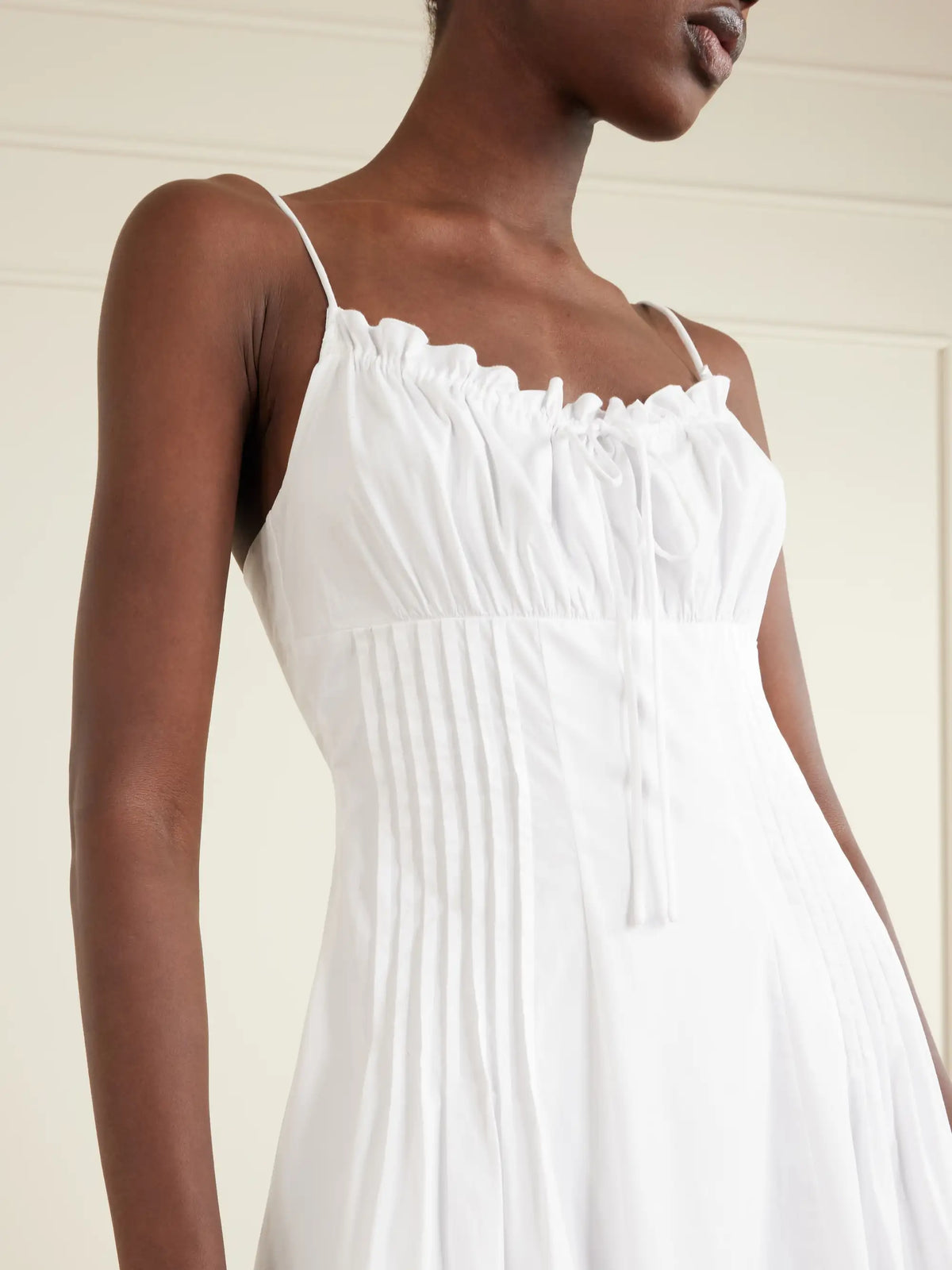 Margi Cotton-blend Midi Dress