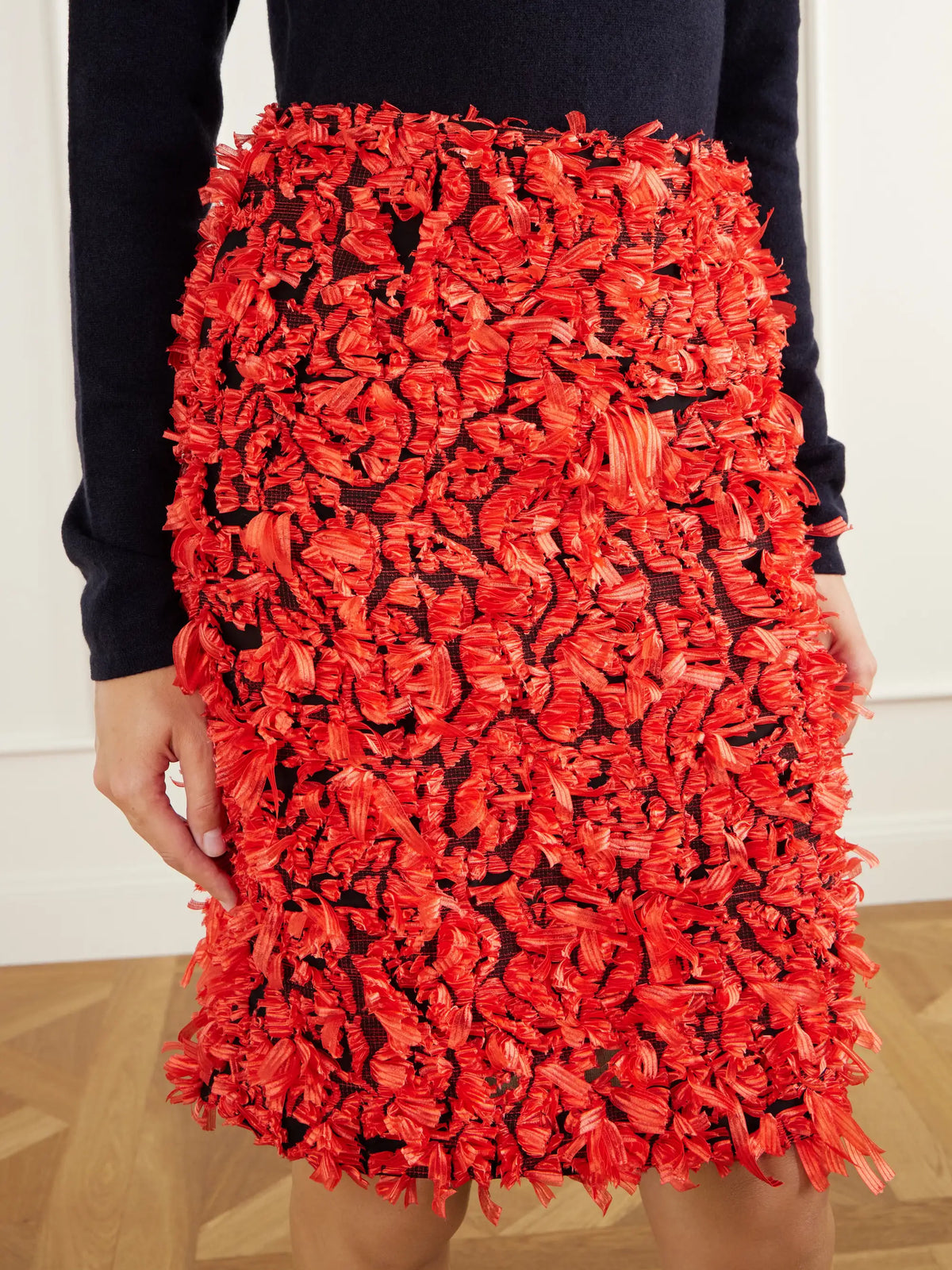 TOVE Renaud Fil-coupé Mini Skirt