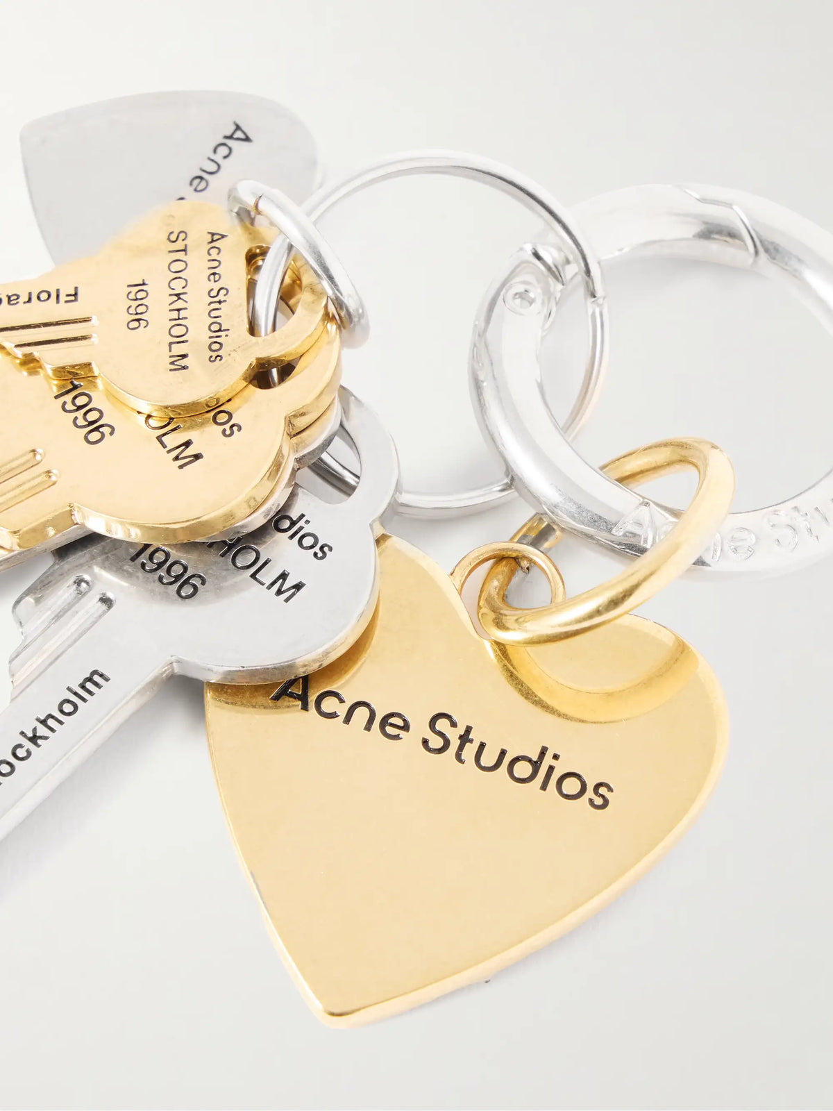 Silver- And Gold-tone Keyring