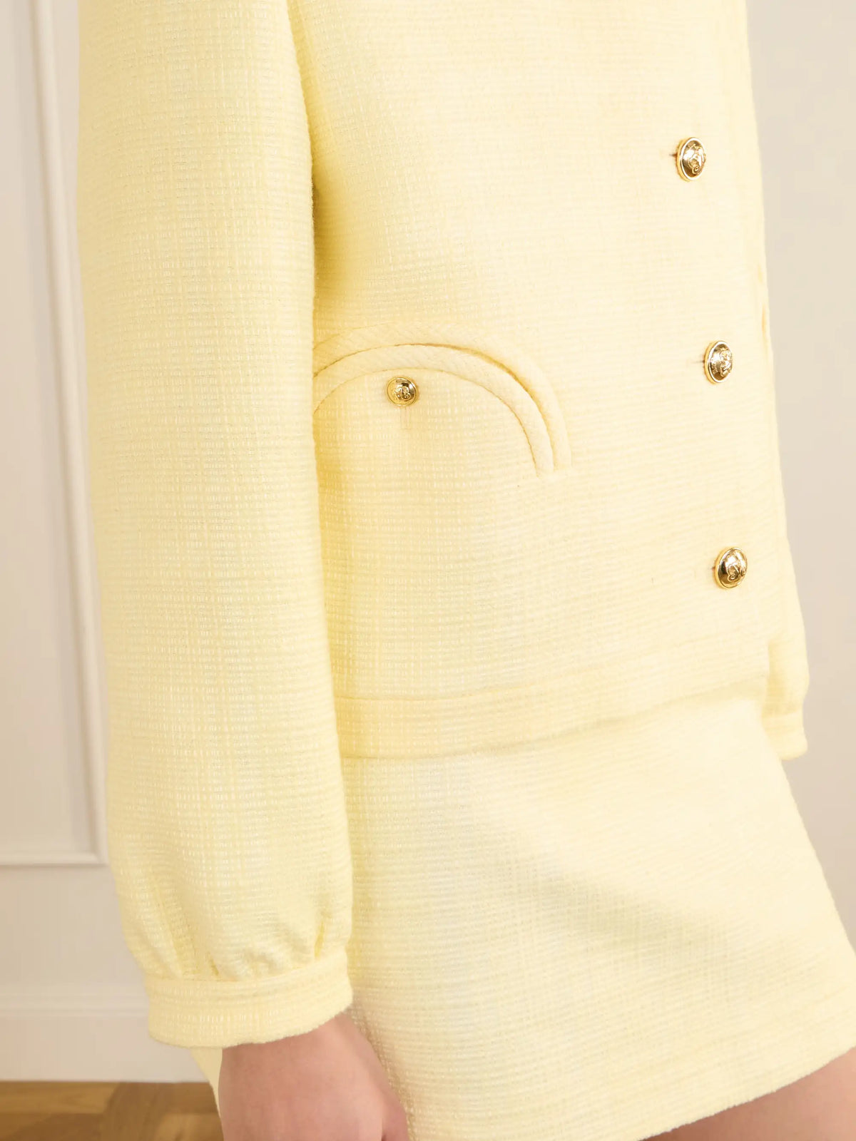 Gliss Cotton-blend Tweed Jacket