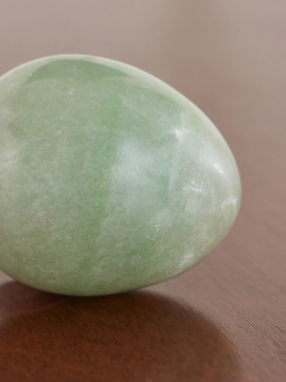 Egg Aventurine Paperweight