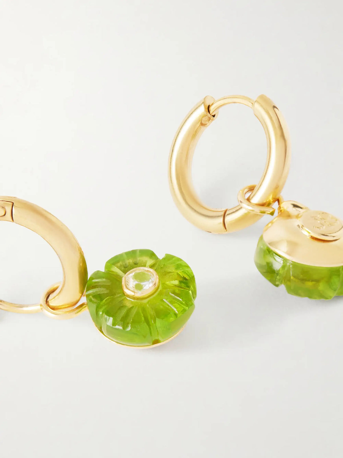 Lillian Gold-tone Crystal Earrings