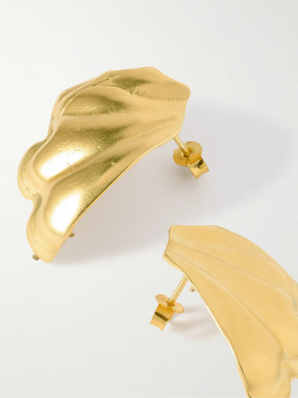 Ocean Gold-plated Earrings