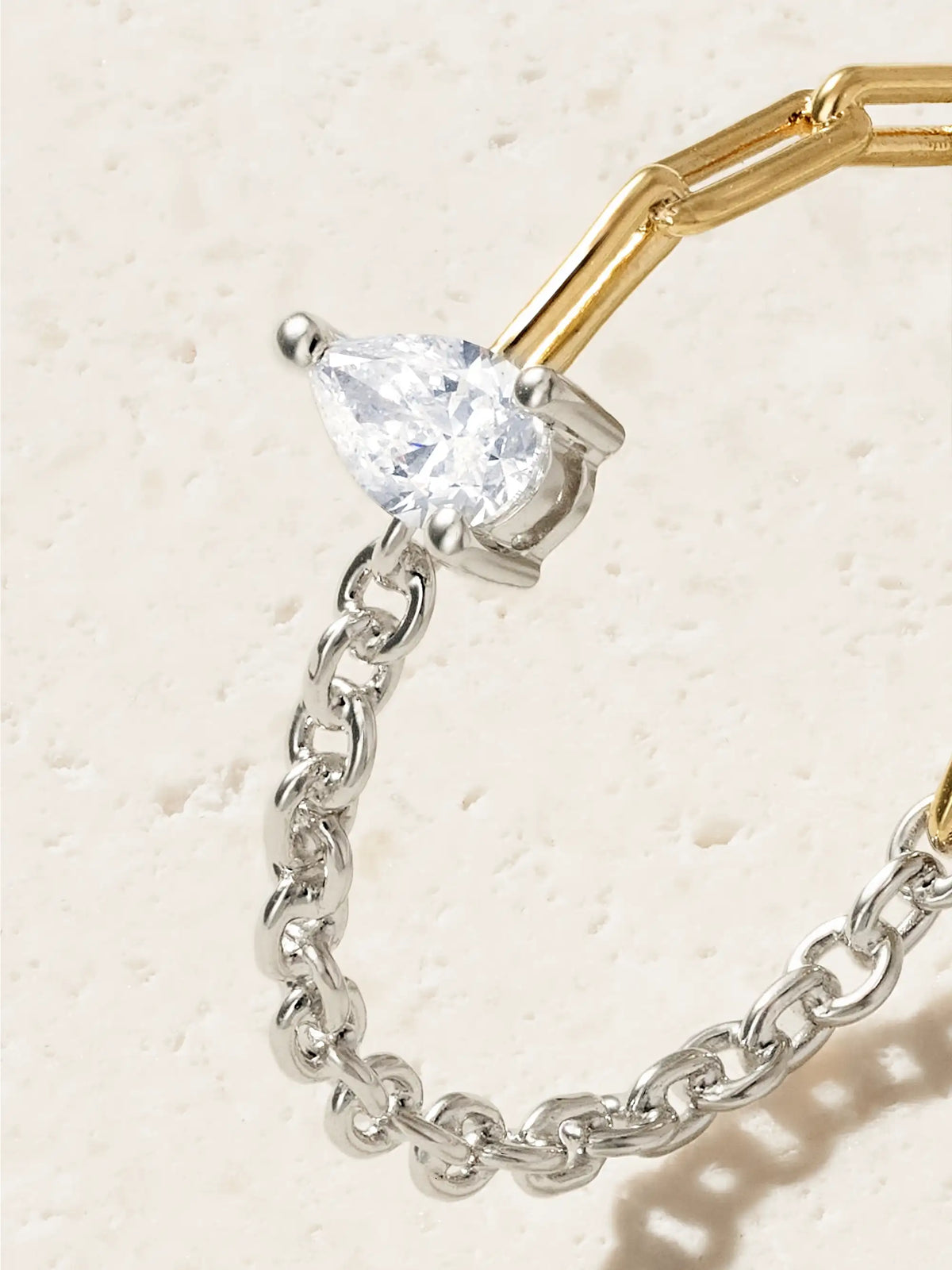 Alliance 18-karat White And Yellow Gold Diamond Ring