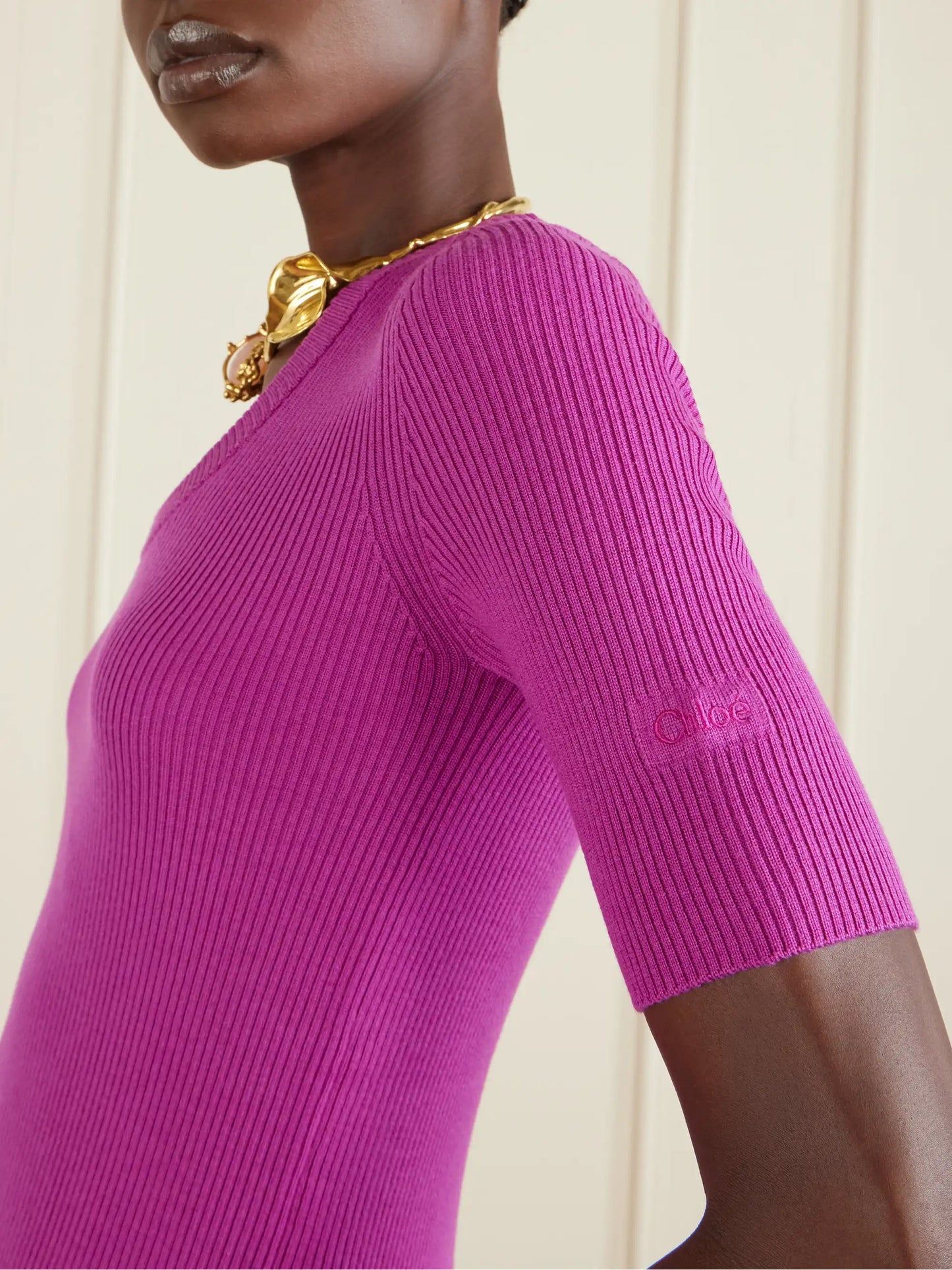 Ribbed Wool Top