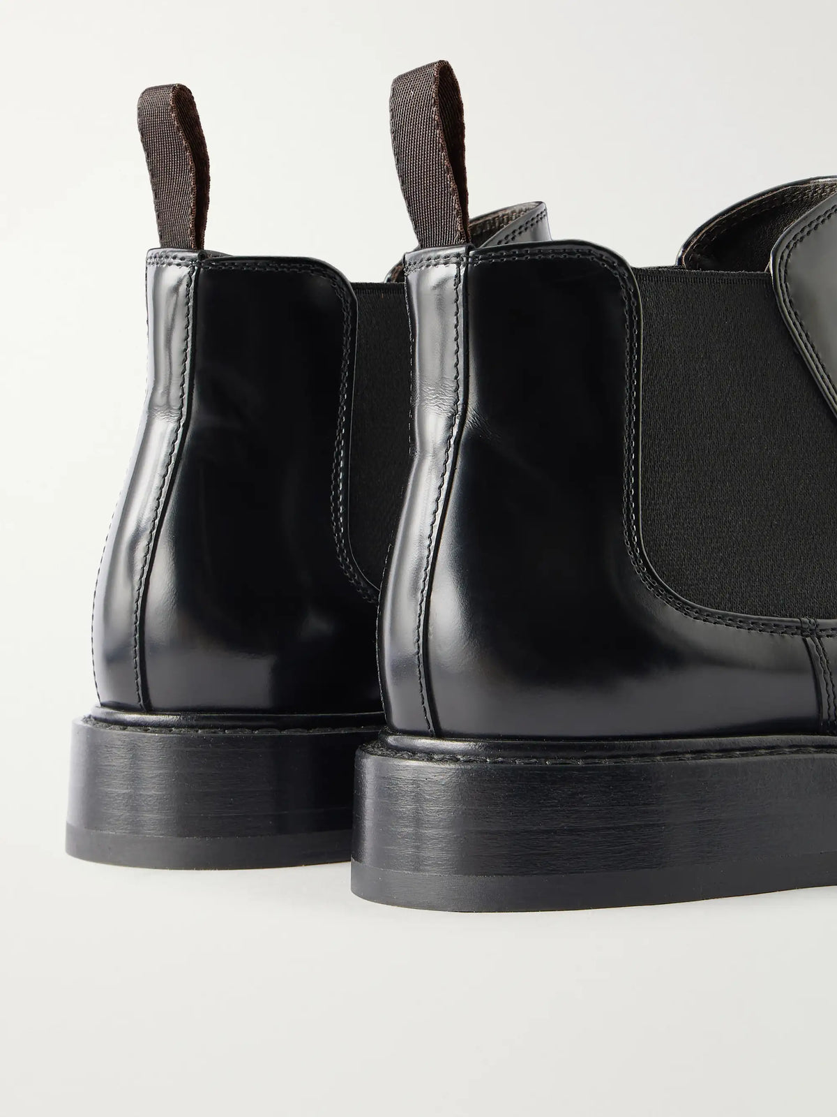 The Row Gable Leather Ankle Boot