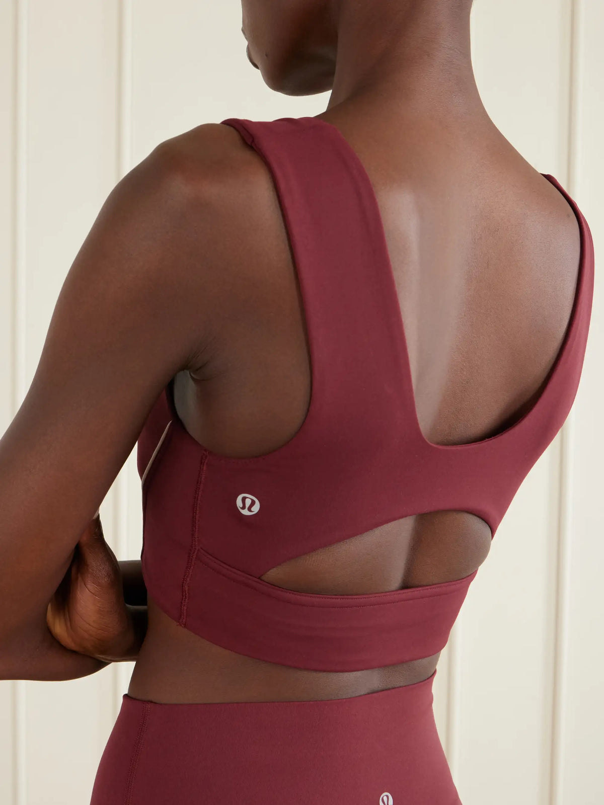 Wunder Train Piped Stretch-jersey Sports Bra