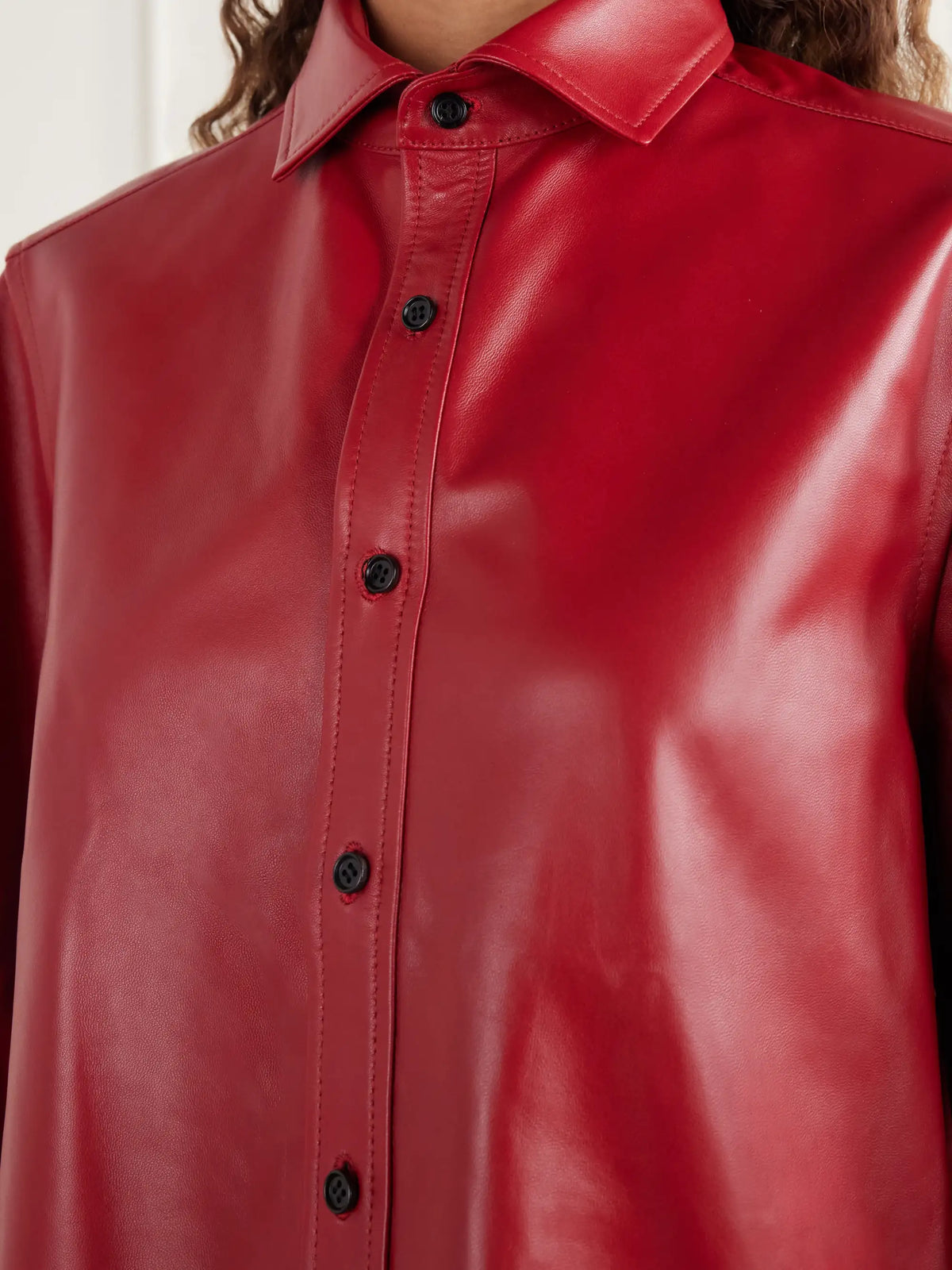 Co Leather Shirt
