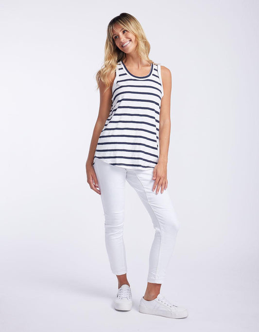 Original Tank - Navy/ White Stripe (Navy/White Stripe)