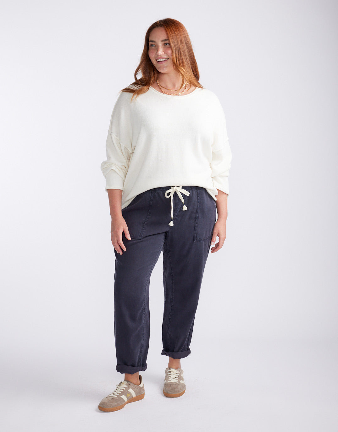 White & Co. Beach Comber Pant (Navy)