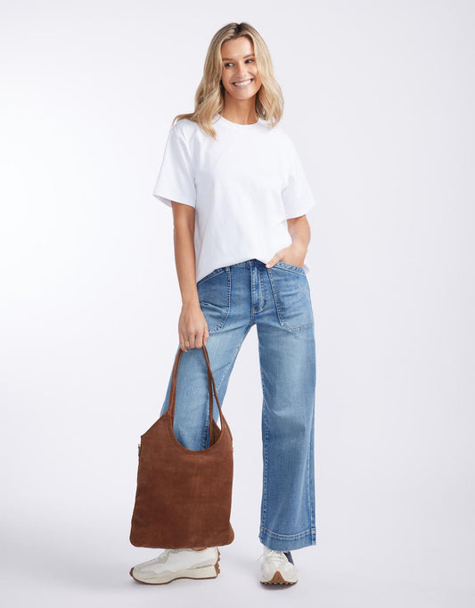 Boyfriend Tee - (White)