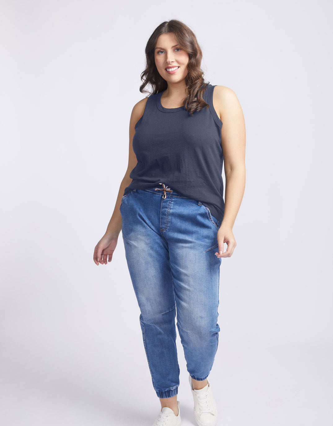 White & Co. Original Tank (Navy)