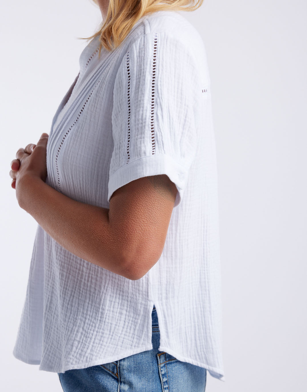 White & Co. Positano Top (White)