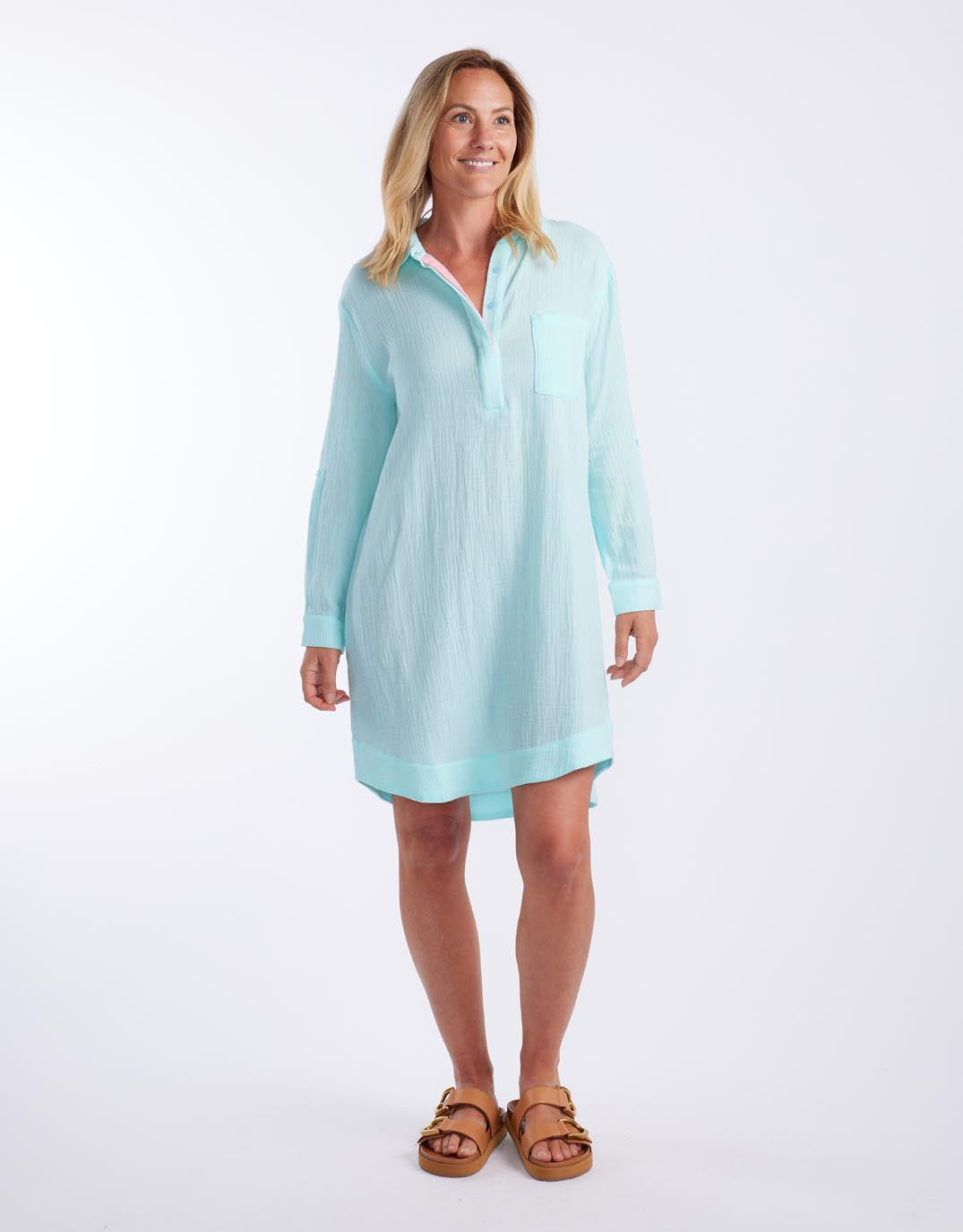 White & Co. St Barts Dress (Seaglass / Ice Pink)