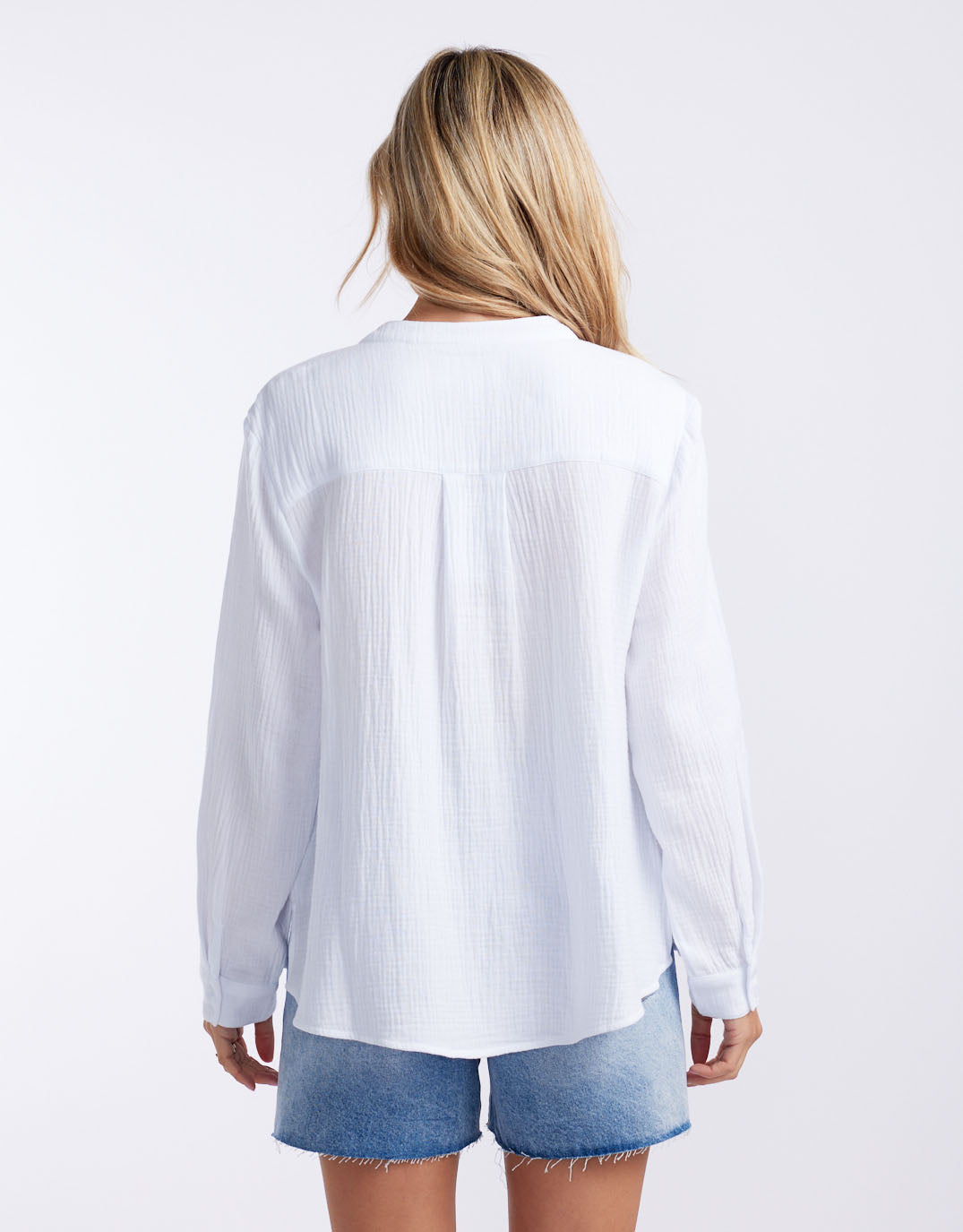 & Co. The Beach Shirt (White / White)