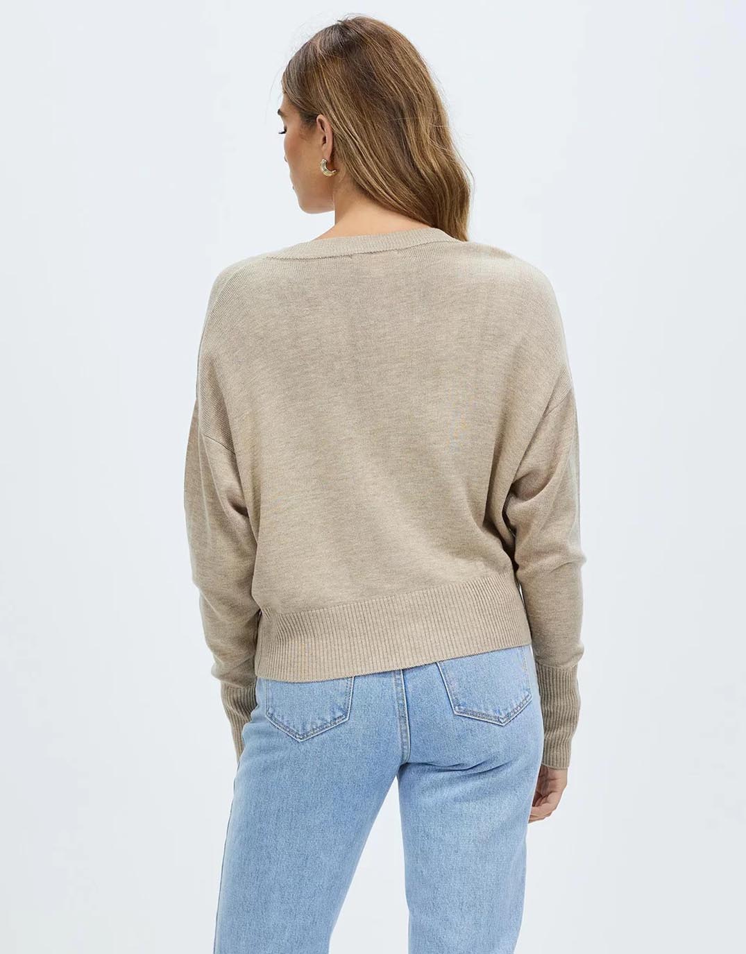 Dacey Cardigan - (Oatmeal)