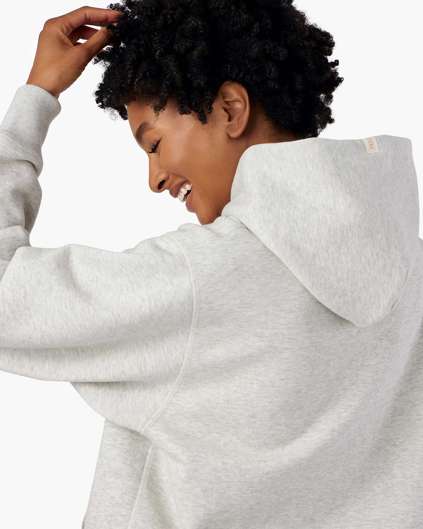 Core Fleece Hoodie (Eggshell Mix)