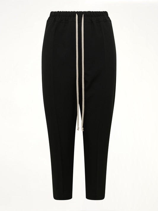RICK OWENS Drawstring Astaires Cropped (Black)