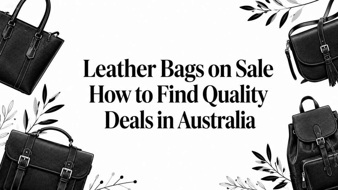 Leather Bags on Sale How to Find Quality Deals in Australia