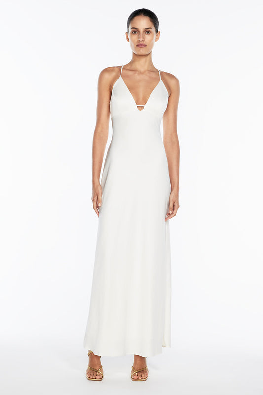 Image of Dresses. Productname: Time To Shine Slip Dress in OFF WHITE colour by brand - Manning Cartell
