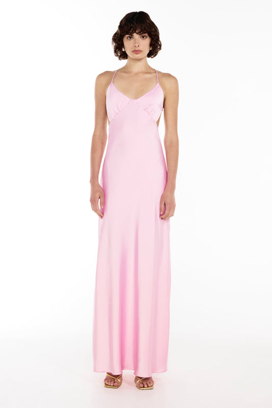 Image of Dresses. Productname: Saturation Point Slip Dress in HYDRANGEA colour by brand - Manning Cartell