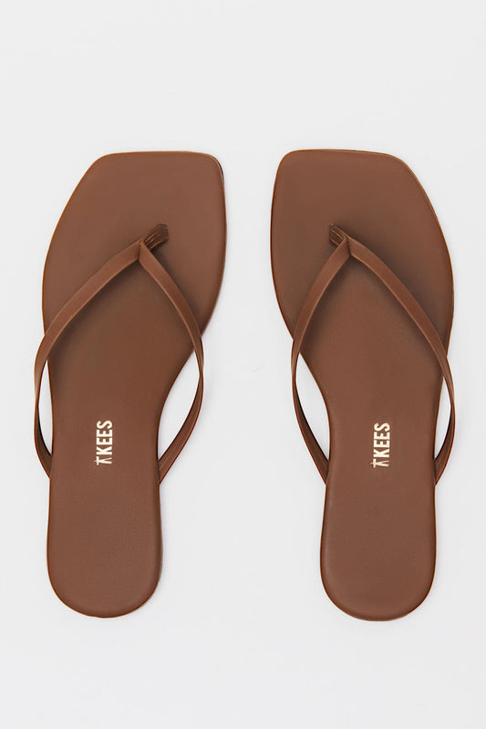 Image of Shoes. Productname: SNDYS TKEES SQUARE TOE LILY in Ganache colour by brand - SNDYS