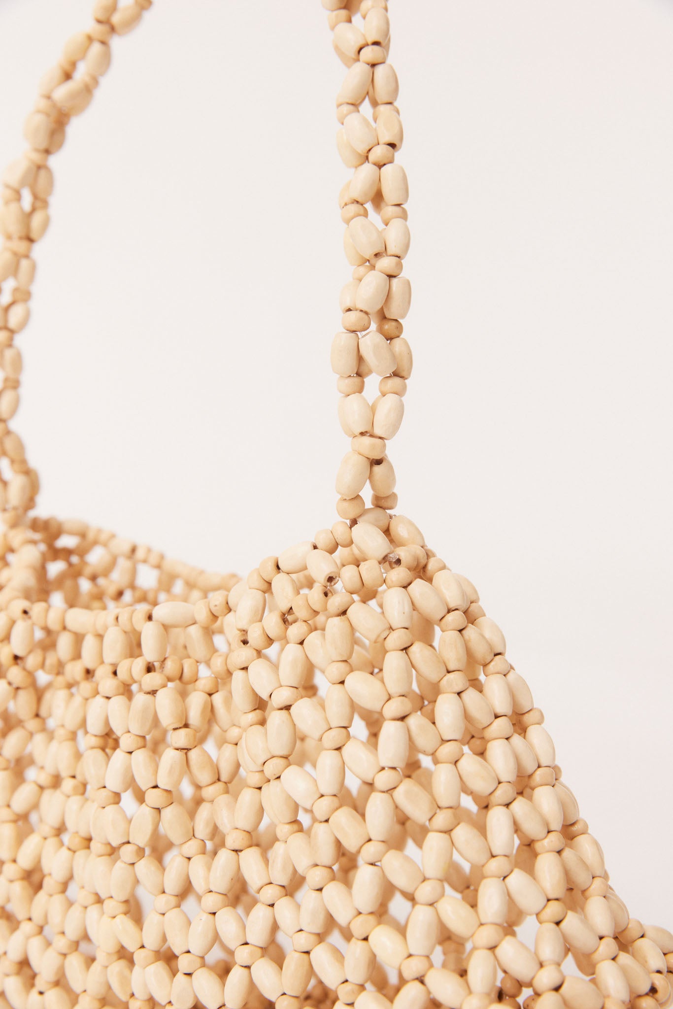 SNDYS BEADED HANDBAG (Ivory)