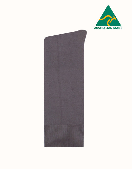Humphrey Law Men Fine Merino Wool Blend Health Socks (Silver Grey)