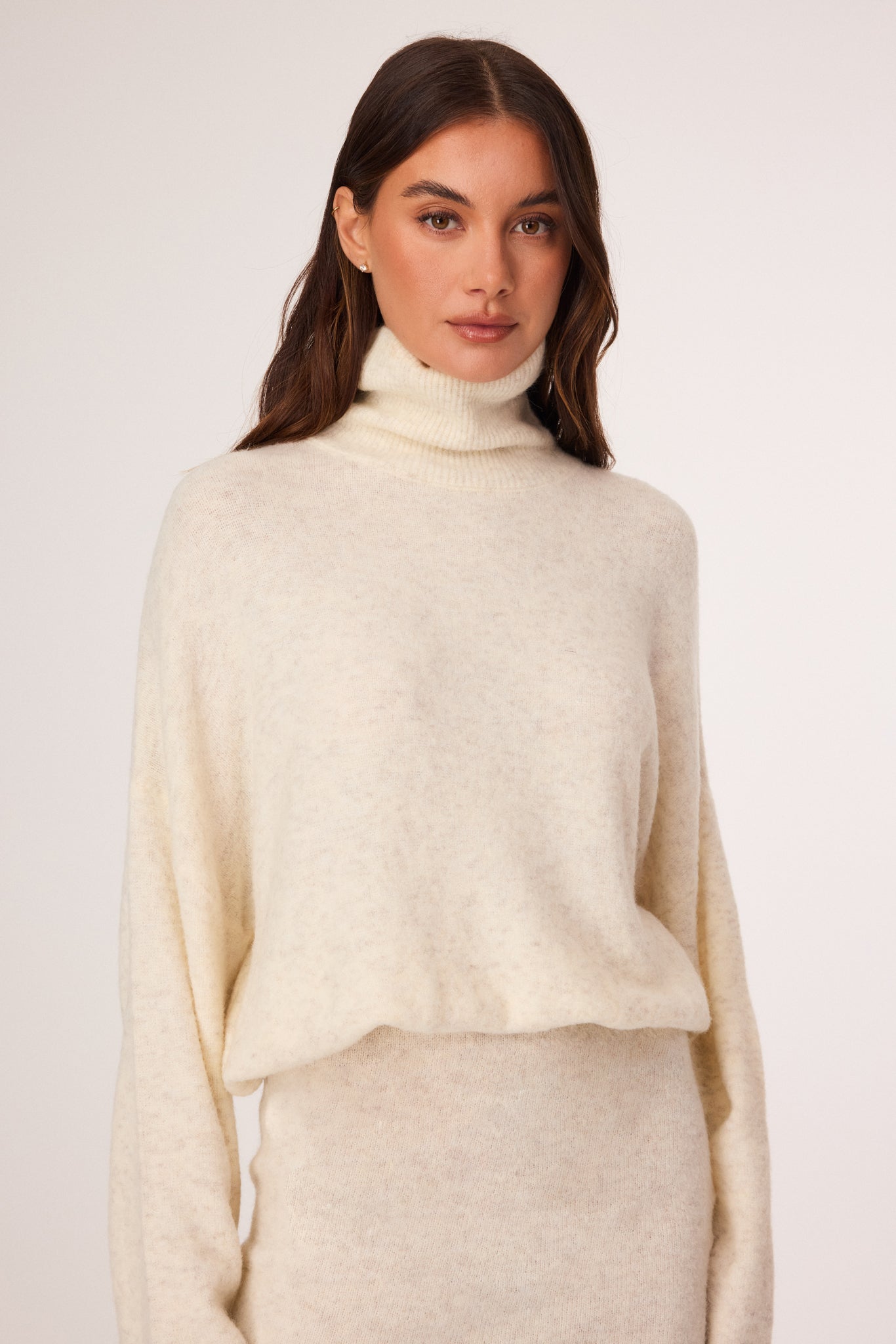 SNDYS MARLOWE MINI DRESS (White Marle)