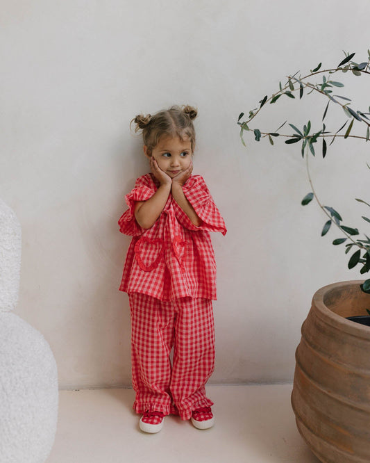 Walnut Melbourne Aurora Top (Love Check)